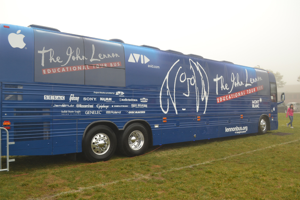 John Lennon Foundation bus