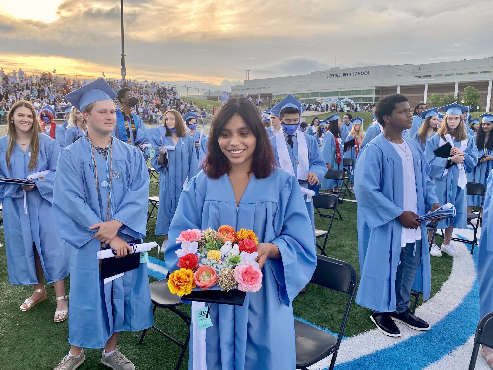 Skyline High School grants 330 diplomas during Commencement 2021 AAPS