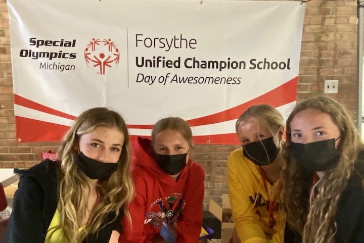 Forsythe students raise $45,000 for Special Olympics' Unified Champion Schools; treated with 'Day of Awesomeness'
