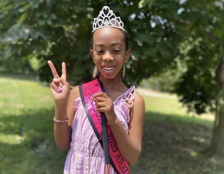 AAPS 7th grader Khara Gilmore named 2023 Michigan Miss Amazing Preteen