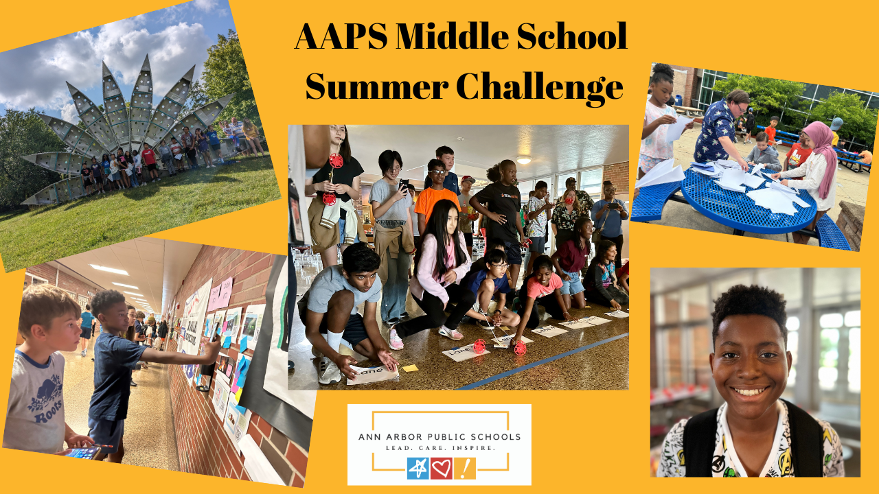 Middle School Summer Challenge completes summer of engaged learning for