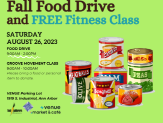 Fall Food Drive and free fitness class offered Aug. 26