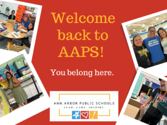 AAPS teachers and other staff are preparing to greet students on Monday.