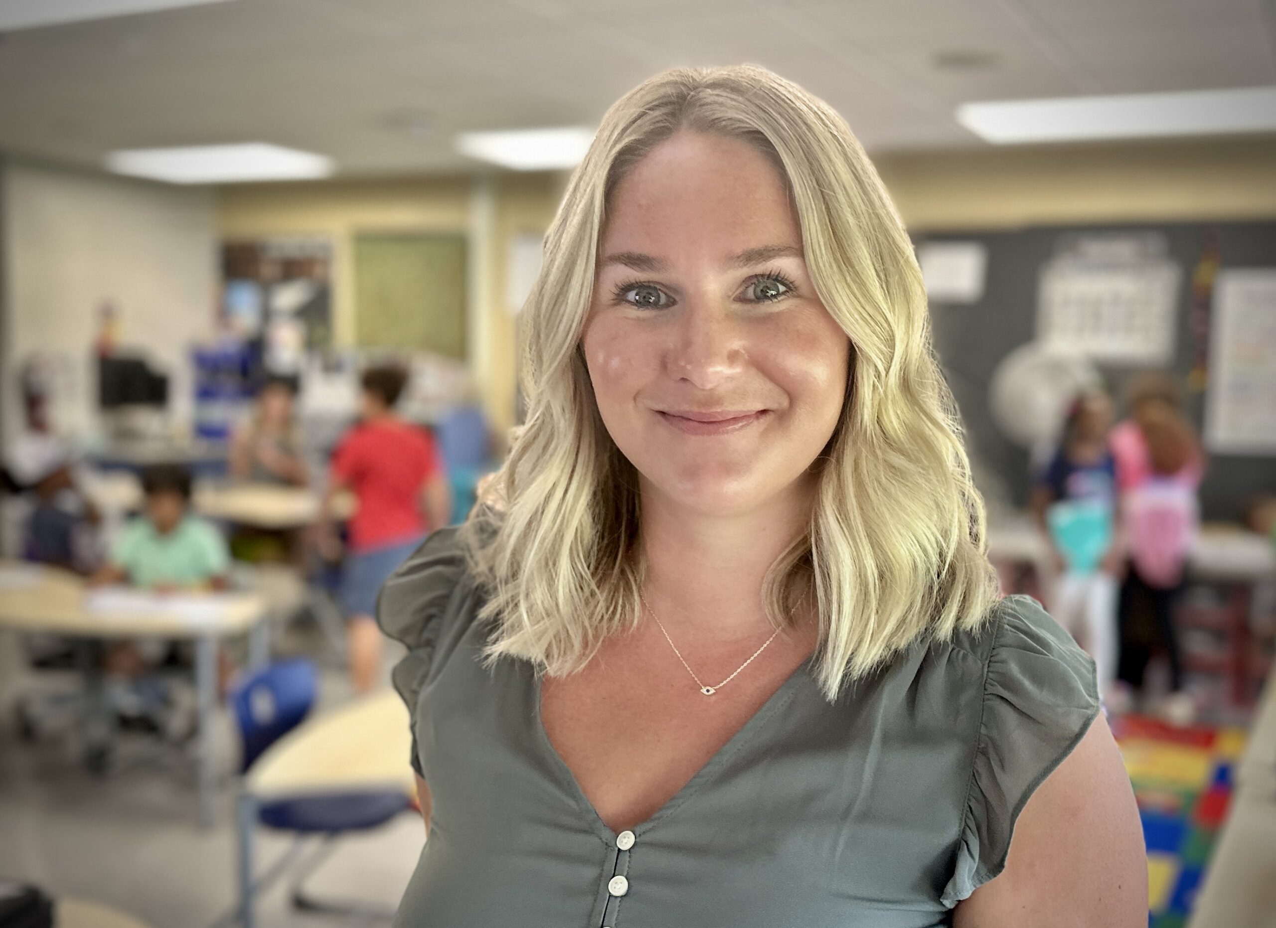Indigo Lee, Allen Elementary third grade teacher AAPS District News