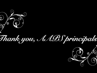 Thank you, AAPS Principals!