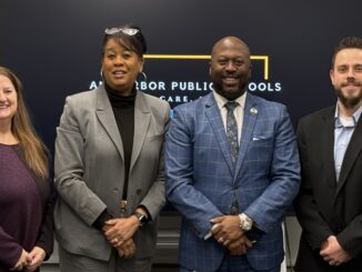Board of Education officers, Leslie Wilkins, Glynda Wilks, Torchio Feaster and Don Wilkerson.