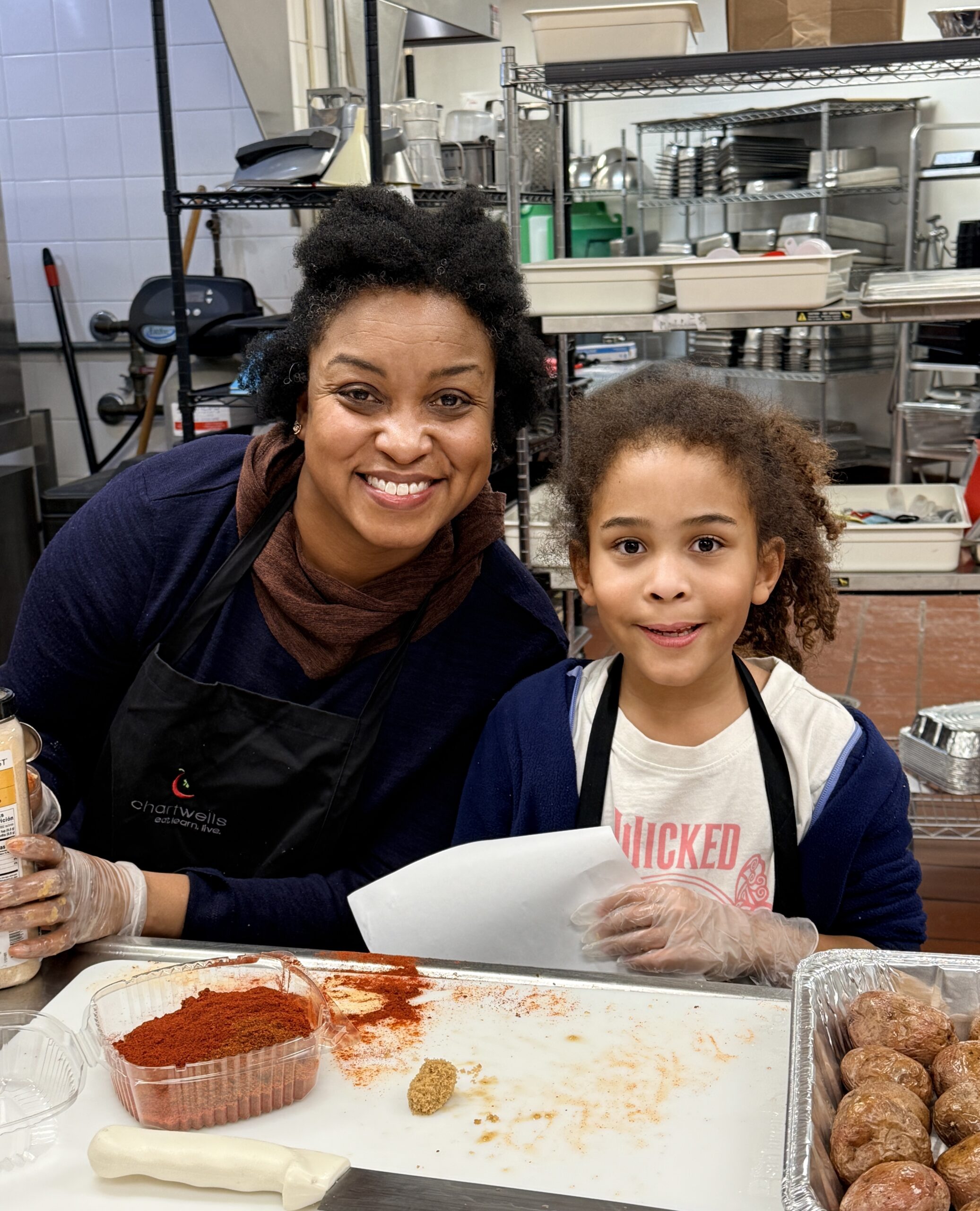 Young chefs enjoy new Rec & Ed cooking class just in time for the Super ...