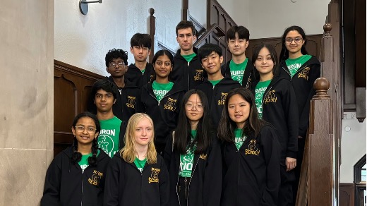 Huron High School placed fifth in the state.