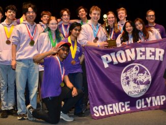 Pioneer High School took first place in the high school division,