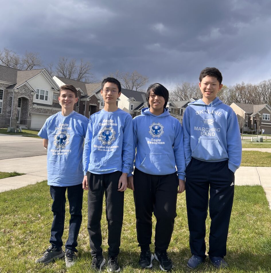 Skyline High School sent a gold bid team and placed 4th in Engineering CAD (Jerry Zuo & Jack Guo]) and 7th in the Botany trial event ([Christopher Liao & Augusto Souza]).