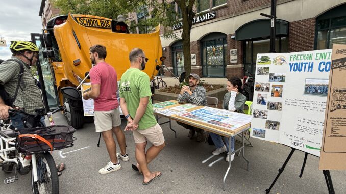 AAPS display at A2 Zero Green Fair