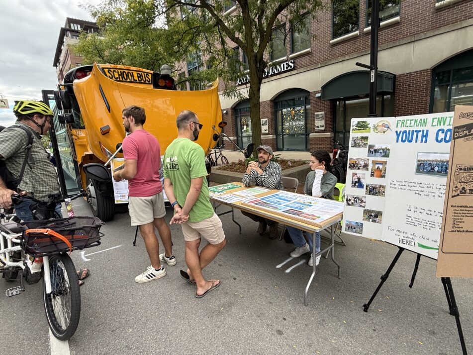 AAPS display at A2 Zero Green Fair